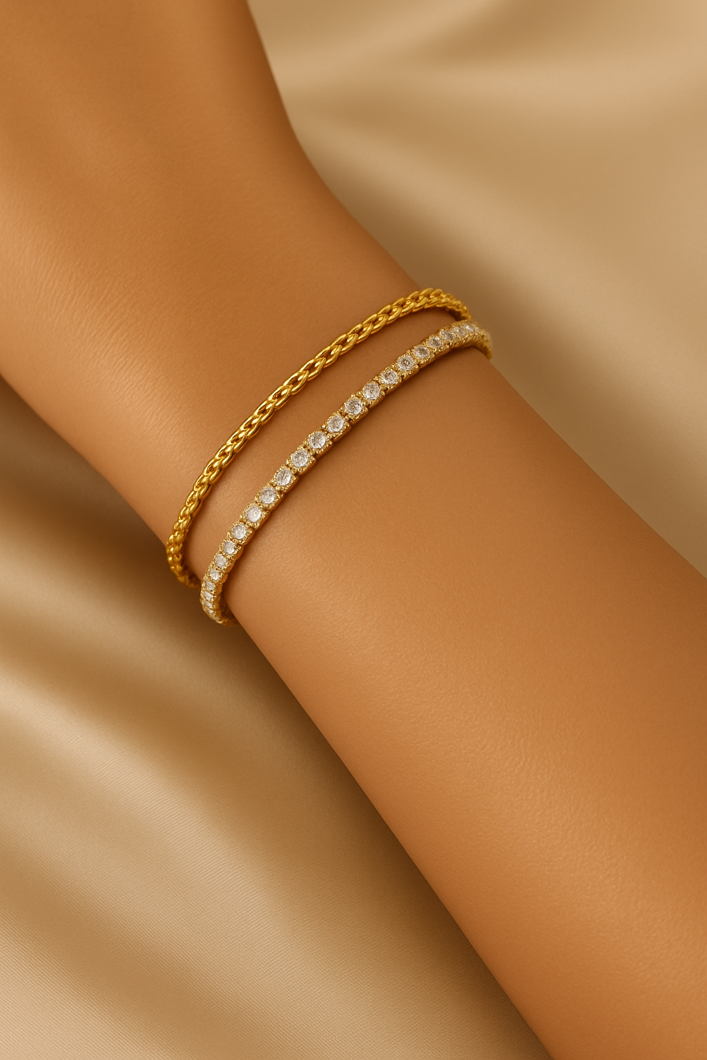 Diamond Chain Bracelet