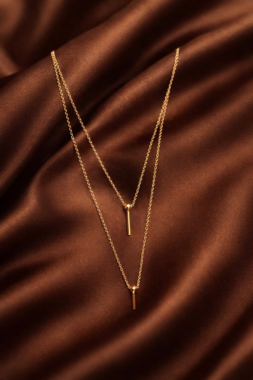 Layered Bar Necklace
